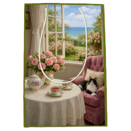 Sacola Para Presentes Média My Favorite Chair , Cat 