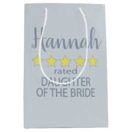 Sacola Para Presentes Média Namorada e Festa de casamento 5 Filha da Noiva