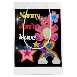 Sacola Para Presentes Média Nanny, não me deixe!