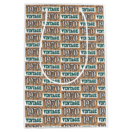 Sacola Para Presentes Média Nascer em 1970, meio saco de presentes