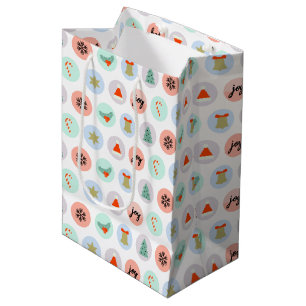 Sacola Para Presentes Média Natal