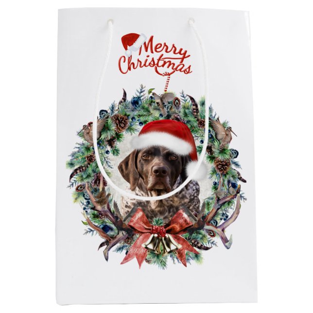 Sacola Para Presentes Média Natal Gsp (Frente)