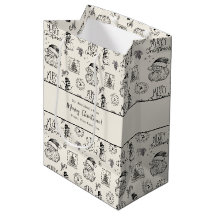 Natal Preto e Branco Vintage
