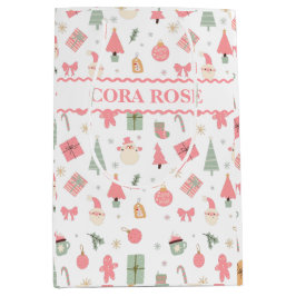 Sacola Para Presentes Média Natal Que Divertido Primeiro Aniversário