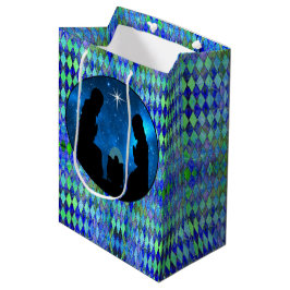 Sacola Para Presentes Média Nativity