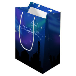 Sacola Para Presentes Média Noite mágica de Eid - saco médio do presente