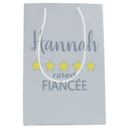 Sacola Para Presentes Média Noiva & Corte de Honra 5 Estrelas Prometida