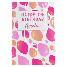 Noivado da Menina do Balão Cor-de-Rosa Bonita