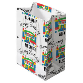 Sacola Para Presentes Média Nome das Crianças do Castelo de Salto