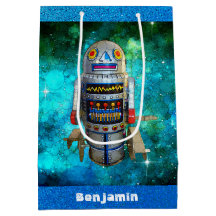 Nome personalizado de galáxia robô robô de ficção