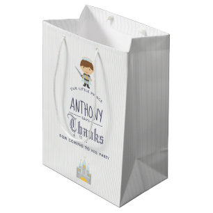Sacola Para Presentes Média Nosso Pequeno Festa de aniversário Favor de Convid