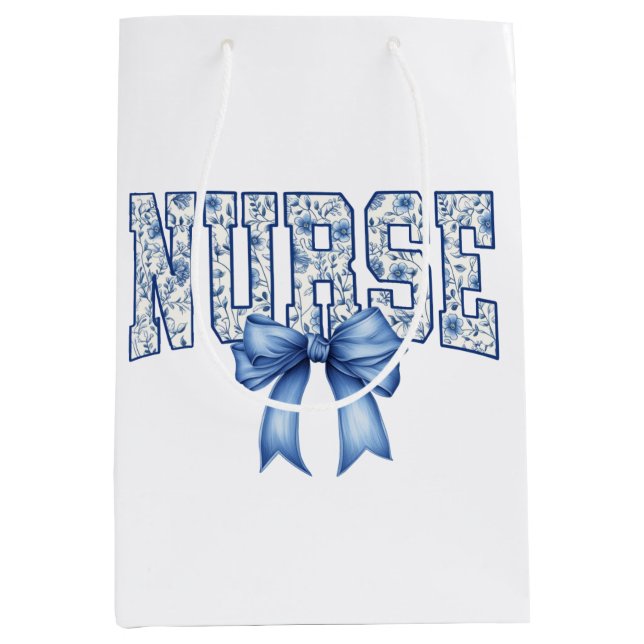 Sacola Para Presentes Média Nurse Gift Bag (Frente)