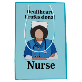 Sacola Para Presentes Média Nurse Nursing Healthcare Professional