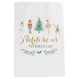 Sacola Para Presentes Média Nutcracker Gift Bag
