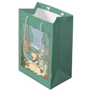 Sacola Para Presentes Média O Assistente De Oz™ Storybook Yellow Brick Roa