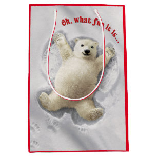 Sacola Para Presentes Média O Grande Anjo da Neve