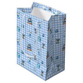 Sacola Para Presentes Média O Primeiro Natal Mágico do Bebê!