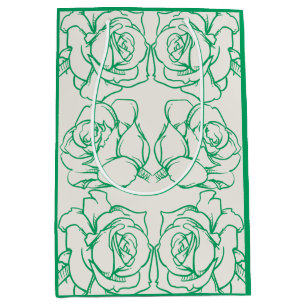 Sacola Para Presentes Média O Rosa de Heritage Gift Bag