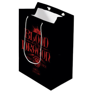 Sacola Para Presentes Média O Sangue do Dragão É Espesso