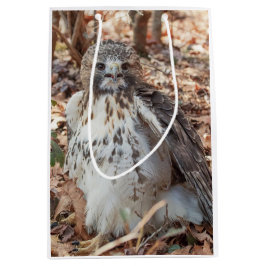 Sacola Para Presentes Média O vermelho atou o falcão dobrado