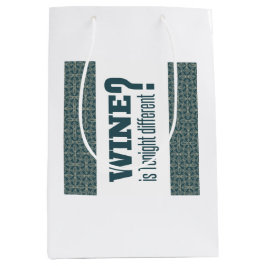 Sacola Para Presentes Média O vinho é diferente hoje à noite? Mãe Nishtana? Pa