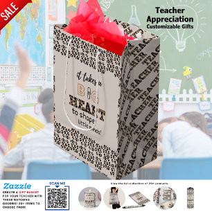 Sacola Para Presentes Média Obrigado Melhor Professora Citações Personalizadas