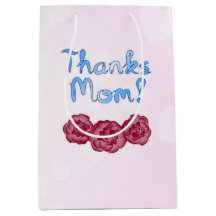 Obrigados Mãe com Flor de Cravos para o Dia das Mã