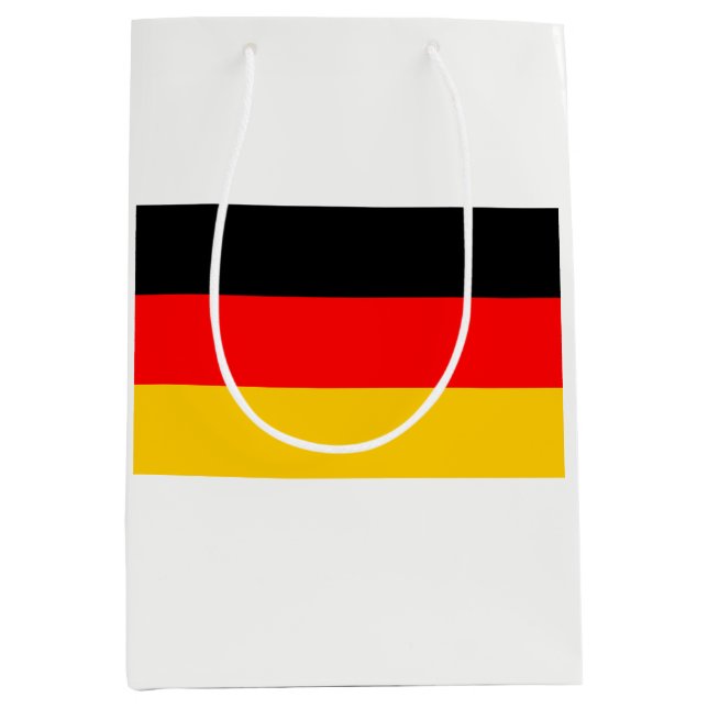 Sacola Para Presentes Média Oktoberfest Alemanha Flag Theme Gift Bag (Frente)