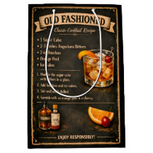 Old Fashioned Cocktail Recipe Vintage Style