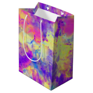 Sacola Para Presentes Média omnivision fantasia tinta :