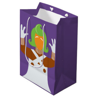 Sacola Para Presentes Média Oompa Loompa Mãos Para Cima