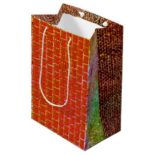 Sacola Para Presentes Média Orb Weaver/Wander Com Véspera De Estrelas,