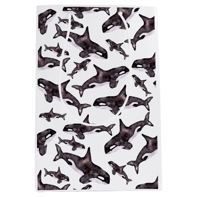 Sacola Para Presentes Média Orca (Frente)