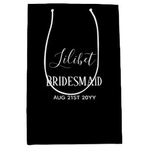 Sacola Para Presentes Média Orçamento Noite de Bridal de Brida