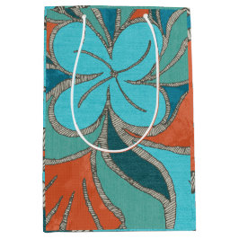 Sacola Para Presentes Média Organizador de Mesa Terracool Bloom