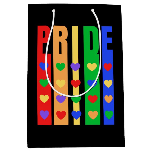 Sacola Para Presentes Média Orgulho (Frente)