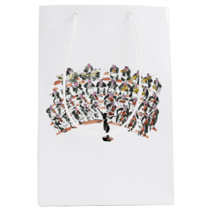 Sacola Para Presentes Média Orquestra