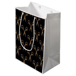 Sacola Para Presentes Média Ovinos (ouro)