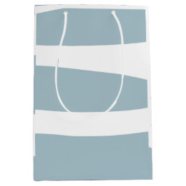 Sacola Para Presentes Média Ovo de pata e Abstrato branco