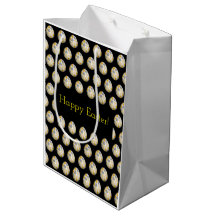 Ovos de felz pascoa com padrões