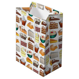 Sacola Para Presentes Média Padaria do Sul Comida Sobremesas EUA Sul dos Estad