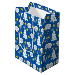 Sacola Para Presentes Média 🎾 🎄 Padel Smashing Christmas