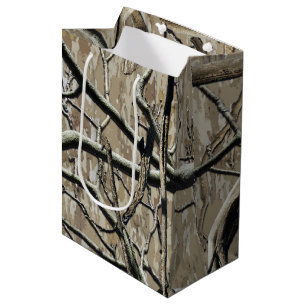 Sacola Para Presentes Média Padrão de Camuflagem de Caça 5