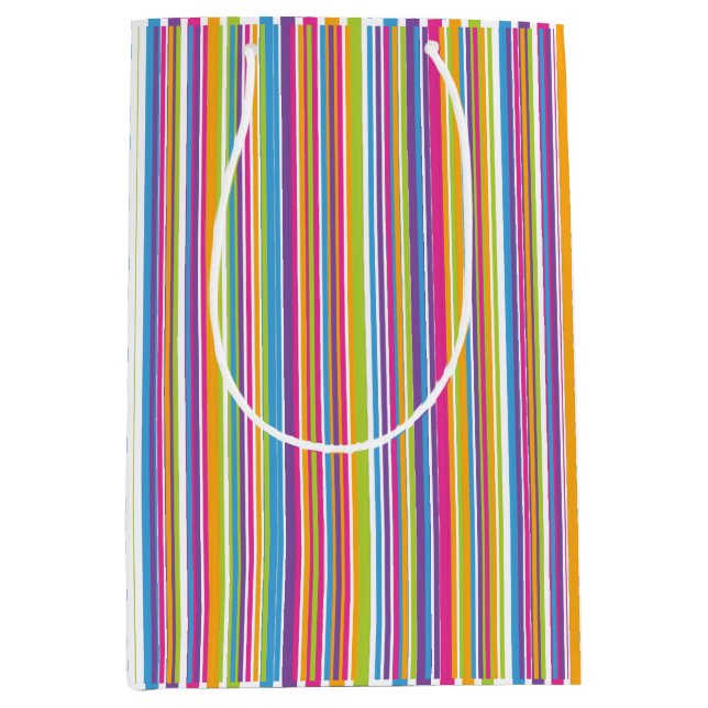 Sacola Para Presentes Média Padrão de Candies (Frente)