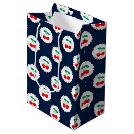 Sacola Para Presentes Média Padrão de Cereja – Presente & Decoração de Frutas 