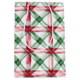 Sacola Para Presentes Média Padrão de Natal