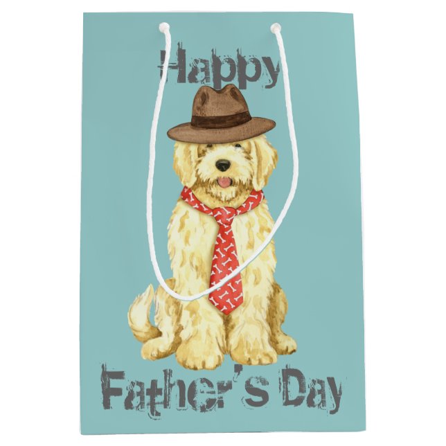 Sacola Para Presentes Média Pai Komondor (Frente)