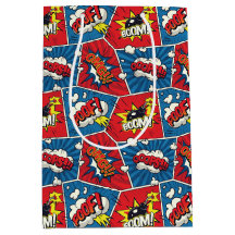 Painéis de livros em quadrinhos de pop Art