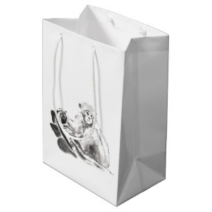 Sacola Para Presentes Média Painel Original do Macaco Chinês Ano 2016