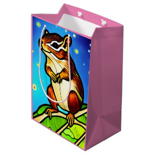 Sacola Para Presentes Média Pal de Chipmunk Cheeky e Reprodutivo